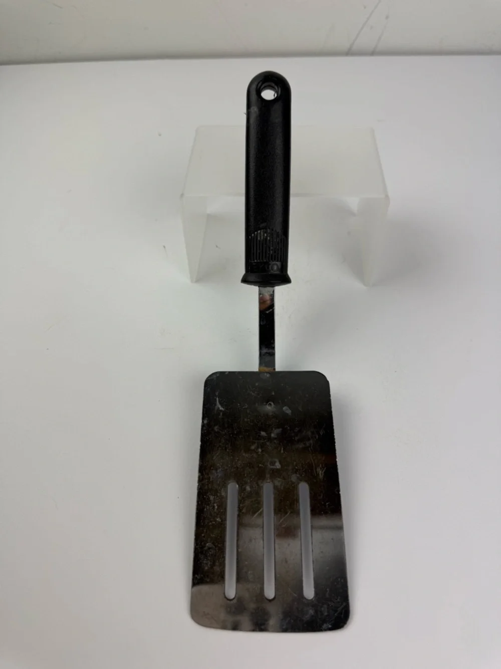 VTG Ekco Metal 3 Slotted Spatula Turner Flipper Utensil Black Handle SEE ALL